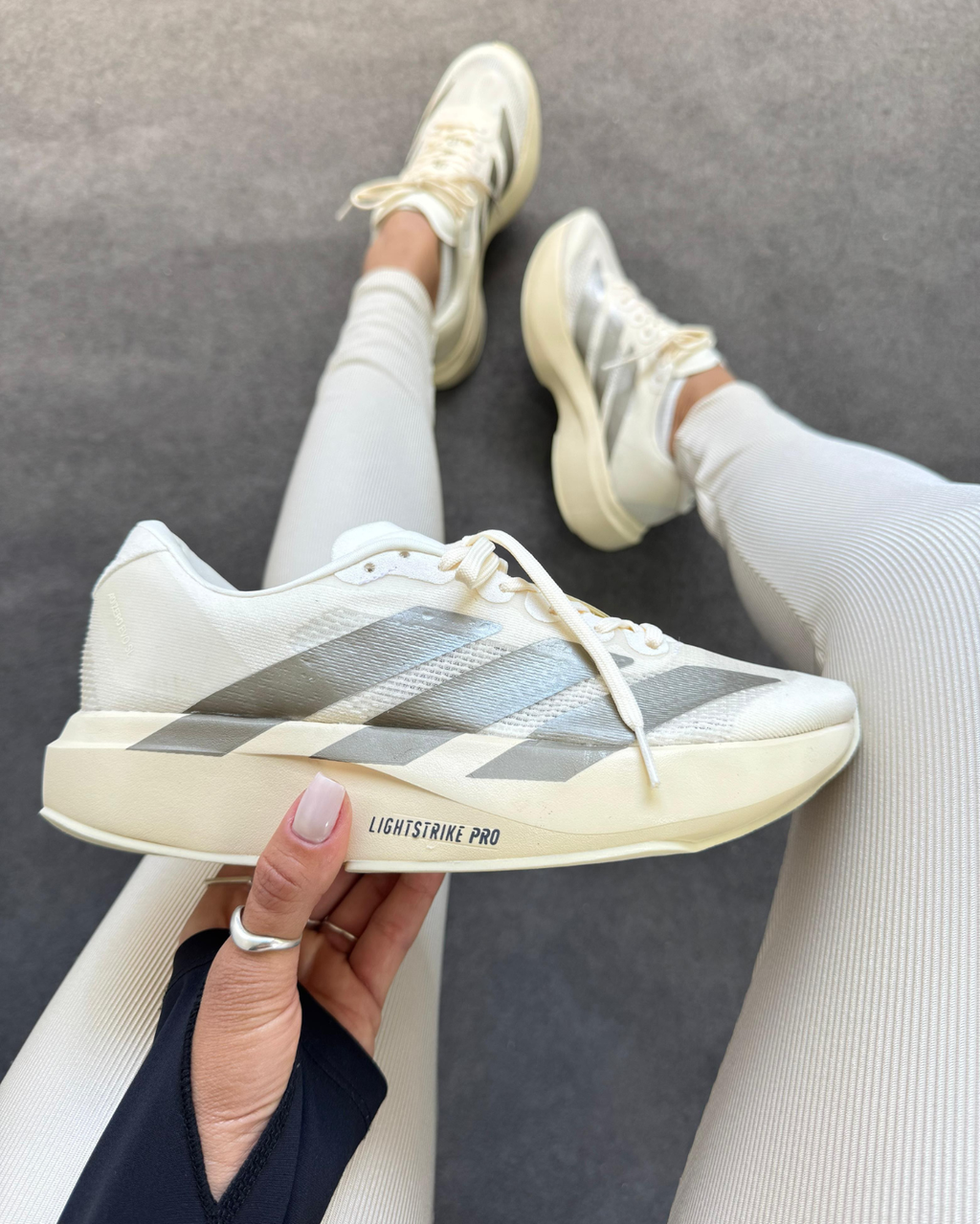 Adizero Evo SL Off prata