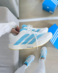 Adizero Evo SL Branco com azul