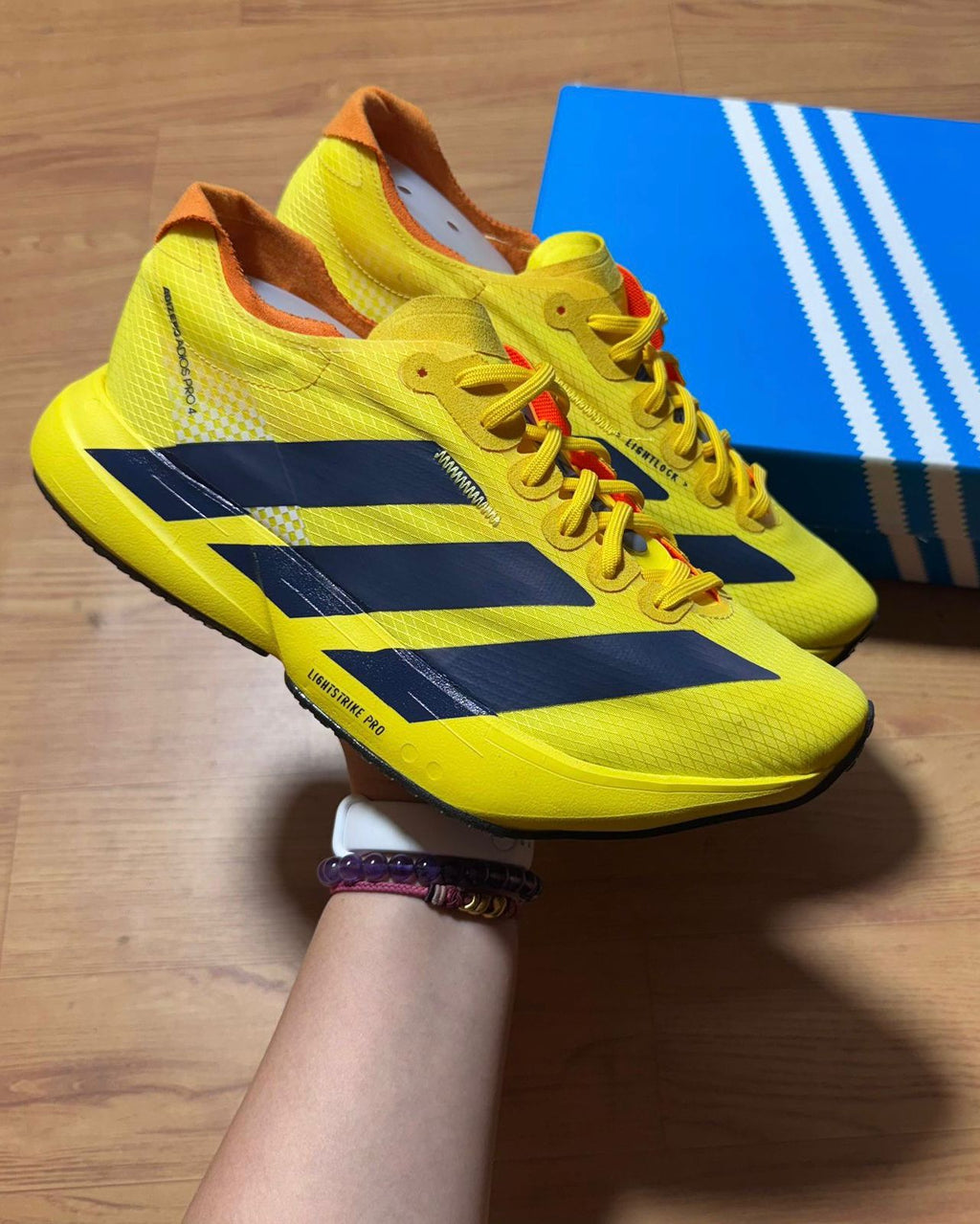 Adizero Adios PRO 4 Amarelo black