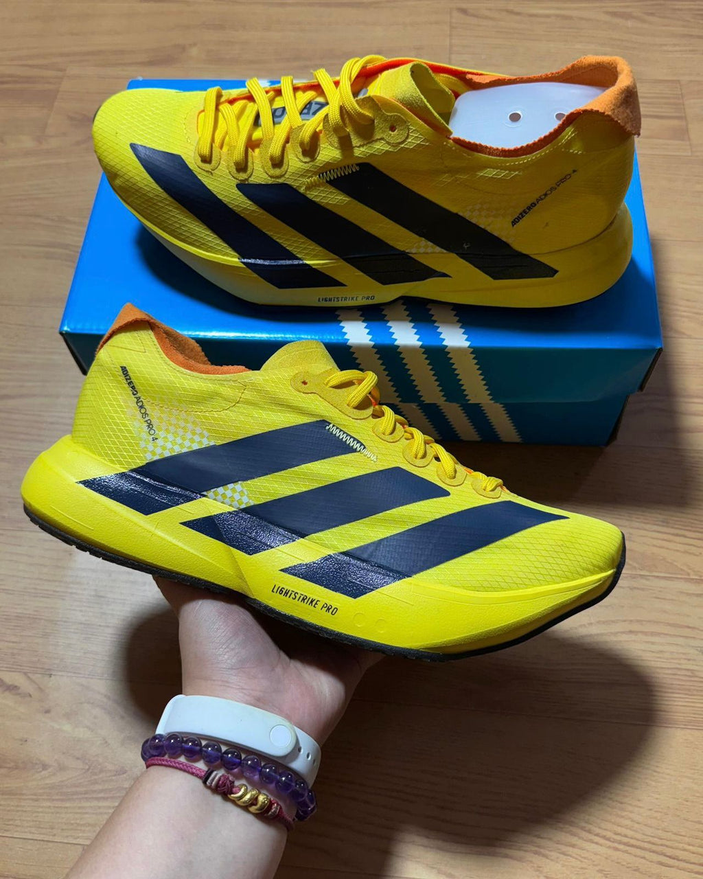 Adizero Adios PRO 4 Amarelo black
