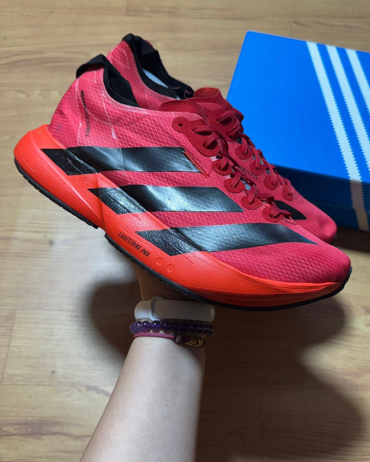 Adizero Adios PRO 4 Vermelho