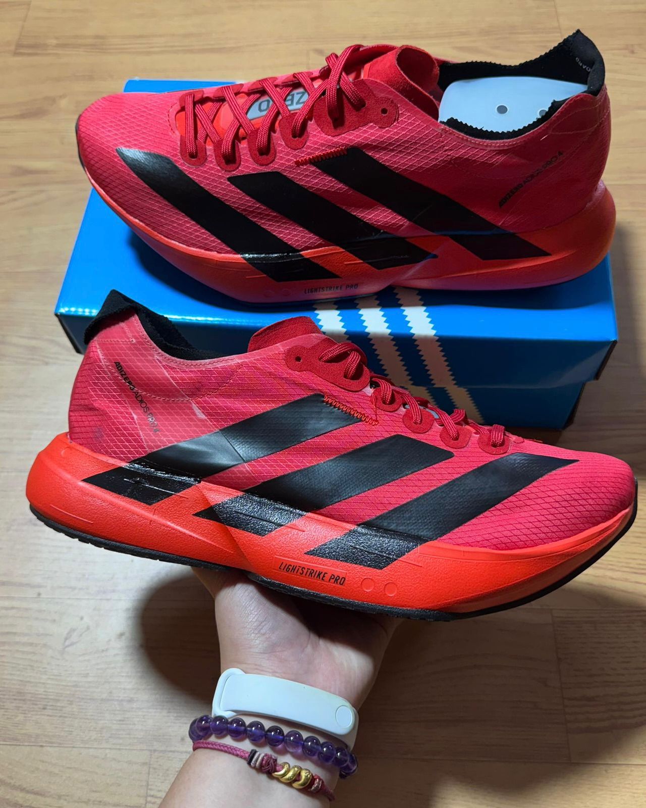 Adizero Adios PRO 4 Vermelho