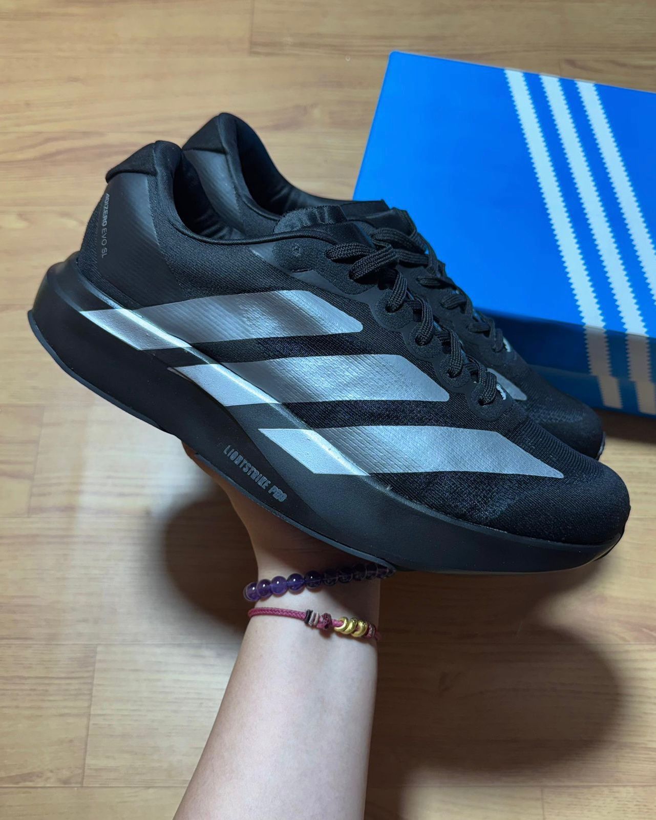 Adizero Evo SL Preto chumbo