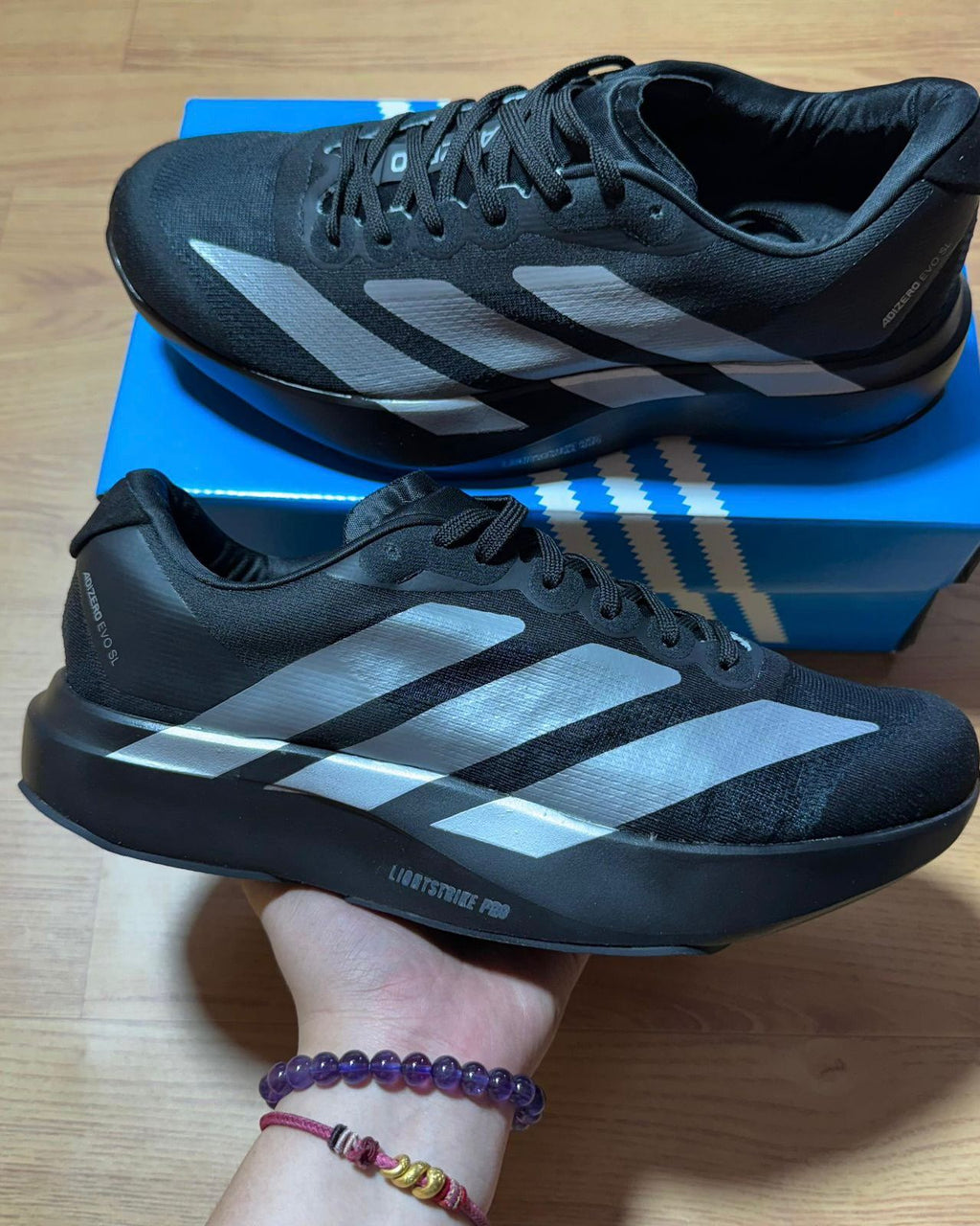 Adizero Evo SL Preto chumbo